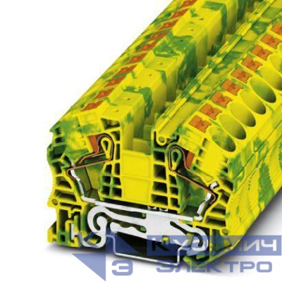 Клемма защитного провода PT 16 N-PE Phoenix Contact 3212147