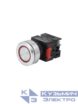 Лампа индикаторная ЛС(к)-30-К-2-24-65У1 светодиодная матрица d30мм 24В AC/DC IP65 красн. Электротехник ET016990