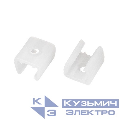 Держатель AURORA-1608-CLIP CLEAR пластик Arlight 039357