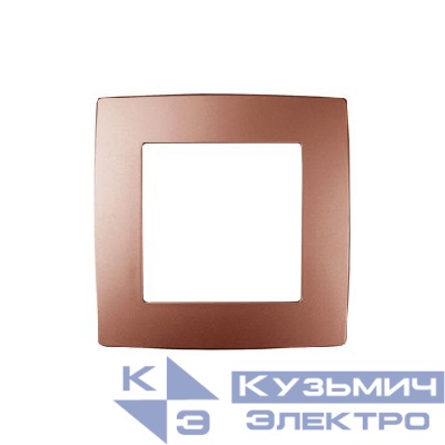 Рамка 1-м 12-5001-14 медь ЭРА Б0019368