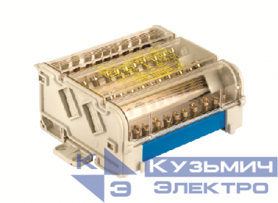 Блок распределительный 5p 5х7мм на DIN-рейку DKC BD16085