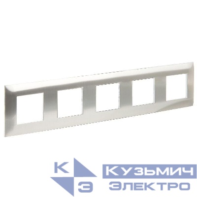 Рамка 5-м SKANDY SK-F35N металл никель IEK SK-M52-M-K50