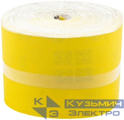 Рулон шлифовальный на бумажной основе алюм./оксидный абразивный слой 115ммх50м Р 180 FIT 38058