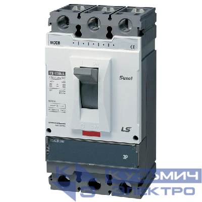 Выключатель автоматический 3п 3т 400А 65кА TS400N FTU LS Electric 108000200