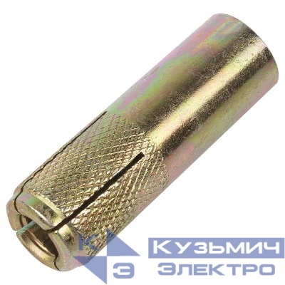 Анкер забивной (цанга) М10 12х40 сталь оцинк. (уп.100шт) Промрукав PR08.2342