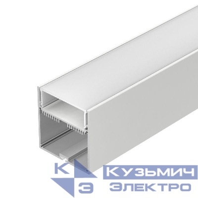 Профиль SL-LINE-7477-2500 WHITE+OPAL L2500 с экраном алюм. Arlight 021372
