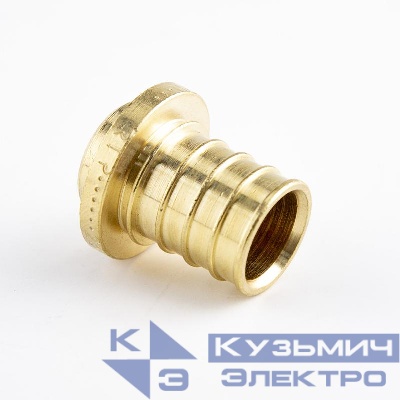 Заглушка аксиальная латунь 25 жел. RTP 34766