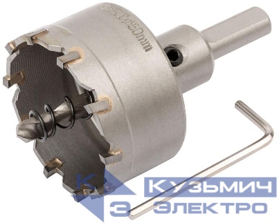 Коронка кольцевая с карбидными вставками Профи 50мм для отверст. в нерж. стали FIT 36850