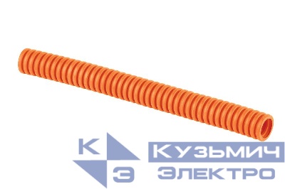 Труба гофрированная ПП легкая d20мм с протяжкой (уп.100м) Ruvinil 42001