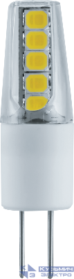 Лампа светодиодная 71 265 NLL-S-G4-2.5-12-3K 2.5Вт капсульная 3000К тепл. бел. G4 170лм 12В Navigator 71265