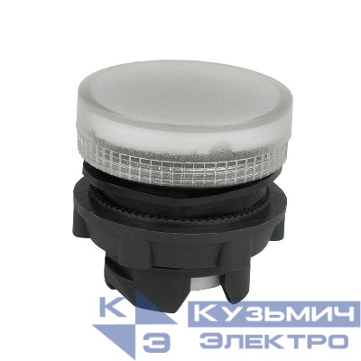 Головка сигнальной лампы OptiSignal D22 A5-L-1 бел. пластик ZB5AV013 КЭАЗ 332300