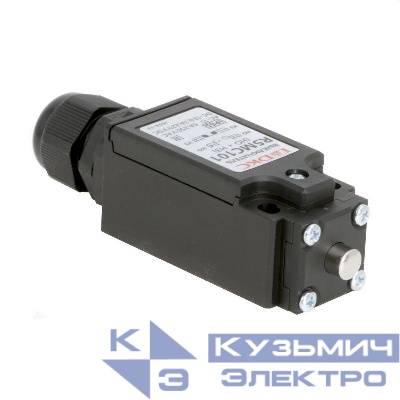 Выключатель концевой с двумя контактами 1НО+1НЗ исполнение с кнопкой DKC R5MC101