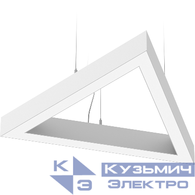 Светильник светодиодный PROFILE 30L P LED TRIGON 600 WH 4000К подвесной СТ 1248003310