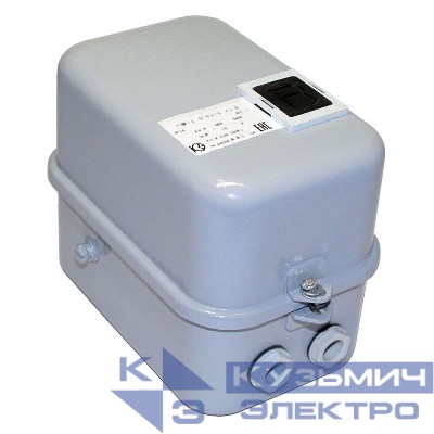Пускатель ПМ12-010210 У2 В кат. 380В 3НО+2НЗ с реле РТТ5-10-1 8.50А Кашин 020210321ВВ380001910