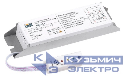 Блок аварийного питания БАП12-3.0 для LED IEK LLVPOD-EPK-12-3H