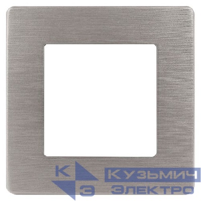 Рамка 1-м Эра12 12-5101-16 сатин титан Эра Б0065745