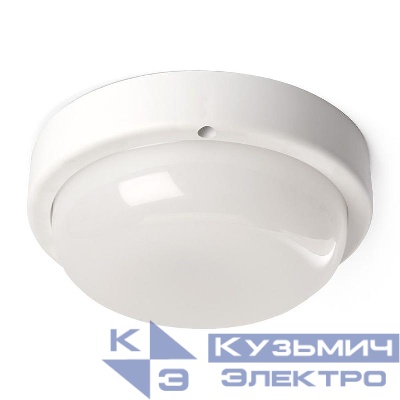 Светильник светодиодный AL3008 12Вт 6500К IP65 960лм стац. с оптико- акустическим датчиком корпус пластик. FERON 41147