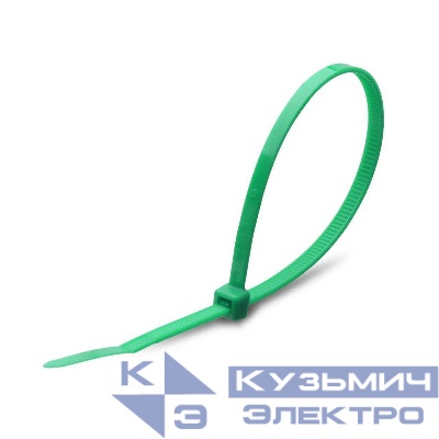 Хомут кабельный КСС 5х300 нейл. зел. (уп.100шт) Fortisflex 61333