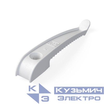 Держатель кабеля односторонний для прямого монтажа бел. (уп.20шт) Промрукав PR13.0385