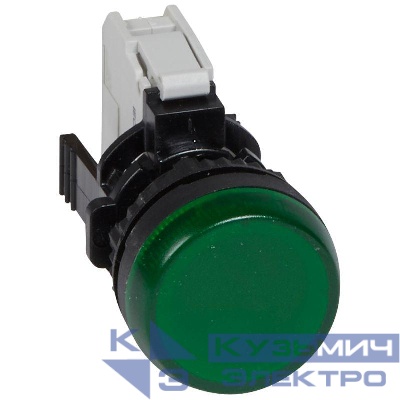 Индикатор 230В d22. 3мм зел. Osmoz Leg 023792