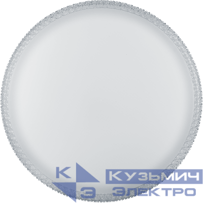 Светильник светодиодный 95 857 NLF-C-030-07 48Вт 4000К IP40 3840лм 375х58мм круглый хрусталь NAVIGATOR 95857