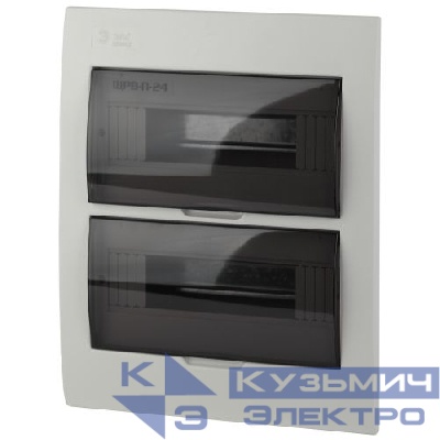 Бокс встраиваемый ЩРВ-П-24 24мод. IP41 пластик SIMPLE NO-box_simple-plastic_24_flush BOXF24 Эра Б0041516