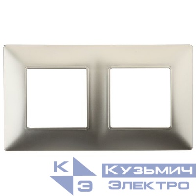 Рамка 2-м 14-5002-04 Elegance шампань ЭРА Б0034390