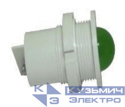 Лампа светодиодная СКЛ-11Б-Л-2-220 220В 50Гц/пост. диаметр посадочного отверстия 27мм УХЛ2.1 зел. Реле и Автоматика A8021-78105244