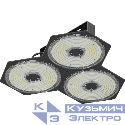 Светильник светодиодный HOOK/RB 3x50W D90 750 BK СТ 1944000980