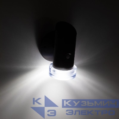 Подсветка фасадная ERAFS012-04 Элегант на солнечной батарее с датчиком движения RGB 10 LED 11.5х10х16см ЭРА Б0057595