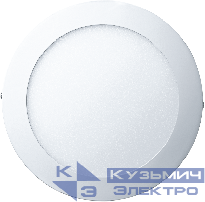 Светильник светодиодный 71 393 NLP-RW1-12W-R172-840-WH-LED 12Вт 4000К IP20 d172 Navigator 71393