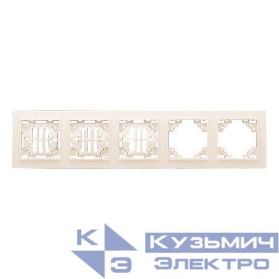 Рамка 5-м Минск горизонтальная беж. EKF ERM-G-305-20