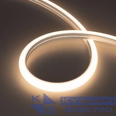 Лента светодиодная MOONLIGHT-TOP-A144-16x15mm 24V Warm 3500К 9.6Вт/м IP65 2835 wire x1 герметичная (уп.5м) Arlight 038604