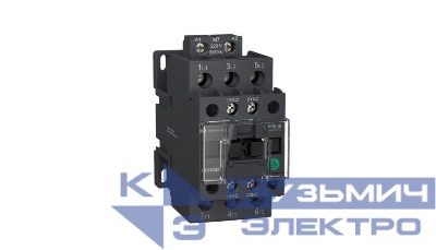 Контактор MC1D 3п 32А НО+НЗ 24В DC с пониж. током потребл. катушки SE MC1D32BL