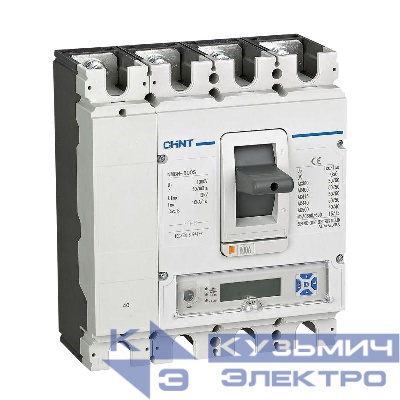Выключатель автоматический 4п 630А 36кА NM8N-630C EM с электр. расцеп. LCD (R) CHINT 269473
