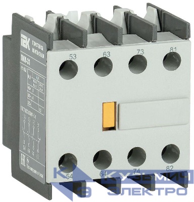 Приставка контактная ПКИ-31 доп. контакты 3НО+1НЗ KARAT IEK KPK10-31