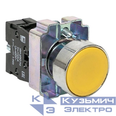 Кнопка BA51 желт. NO EKF xb2-ba51