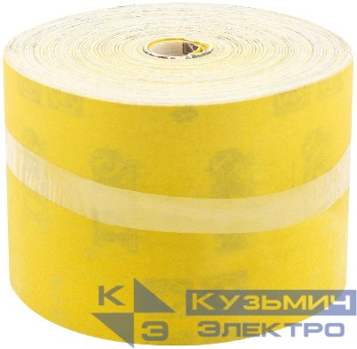 Рулон шлифовальный на бумажной основе алюм./оксидный абразивный слой 115ммх50м Р 150 FIT 38057