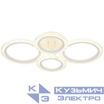 Светильник светодиодный Ring CLL-1-59-RC WH 59Вт 3000К-6000К 600х400х110 с пультом ДУ бел. Эра Б0069748