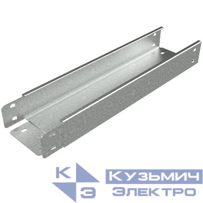 Лоток листовой неперфорированный 100х50 L3000 сталь 0.55мм "БЫСТРЫЙ МОНТАЖ" LN50-100-0.55-3000 КМ LO0004