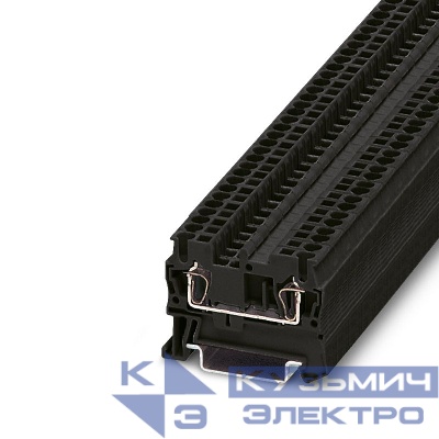 Клемма проходная КНЗ 2.5-2-Ч СТЭЗ 10000014