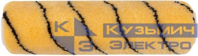 Ролик полиакриловый с черной полоской диам. 40/61мм ворс 10.4мм 230мм беж. FIT 01859
