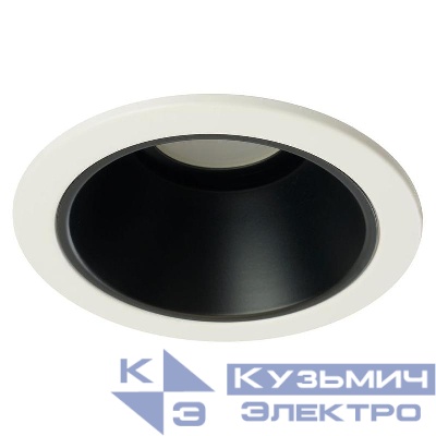 Светильник DL3113 G5.3 MR16 потолочн. встраив. бел. + черн. FERON 51365