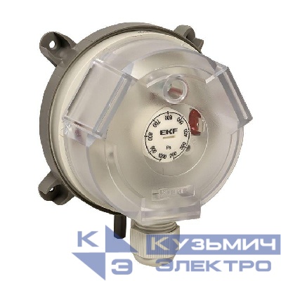 Реле перепада давления RVG-10-1000 (1000Па) EKF RVG-10-1000