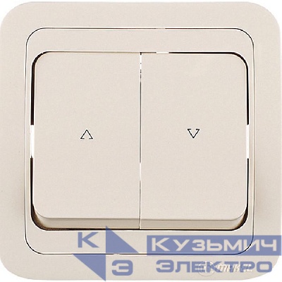 Кнопка управления жалюзи Mimoza кремов. Makel 25041