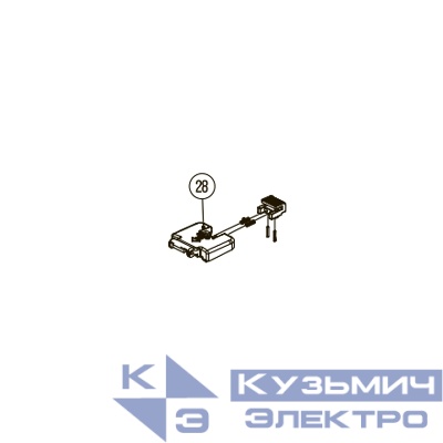 Запчасть №28 для Hybest GSR40A. Крышка баллонного отсека