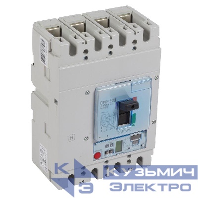 Выключатель автоматический 4п 400А 50кА DPX3 630 электрон. расцеп. S2 Leg 422073