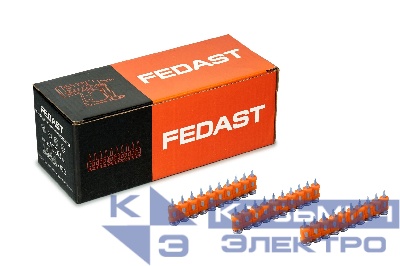Гвозди 3.0*22 мм для монтажного пистолета с кованым наконечником FEDAST