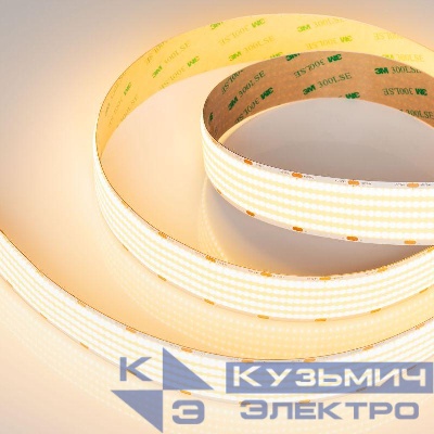 Лента светодиодная COB-X1600-30mm 24V Warm 2700К 40Вт/м IP20 CRI>90 (уп.5м) Arlight 052224