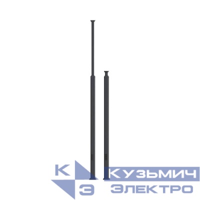 Колонна для эл. установ. телескоп. 2.7-4.2м алюм. черн. DKC 09573